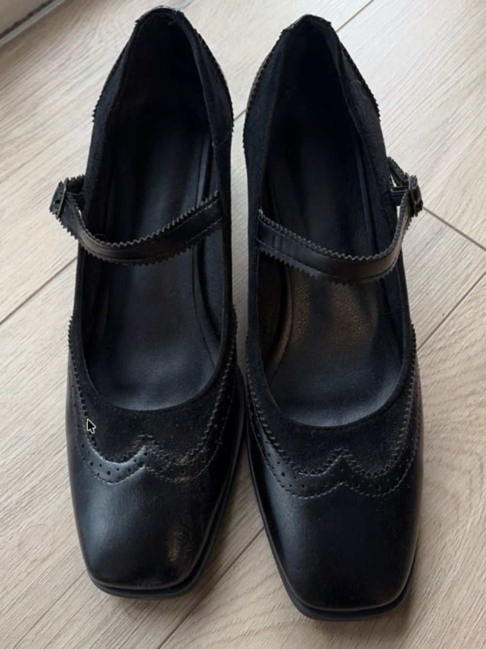 Block Heel Retro Oxford Ankle Strap Mary Jane Women Shoes size 10